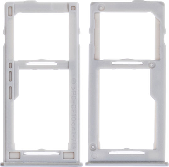 Single-SIM-Kartenhalter Samsung Galaxy A42 5G A426 2020 Prism Dot Grau