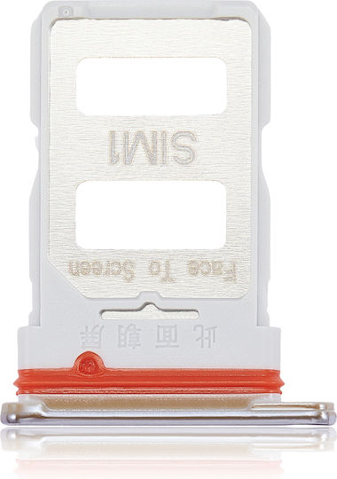 Dual Sim Card Tray Xiaomi Poco F3 K40 White