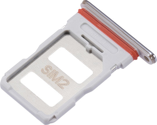 Dual Sim Card Tray Xiaomi Poco F3 K40 White