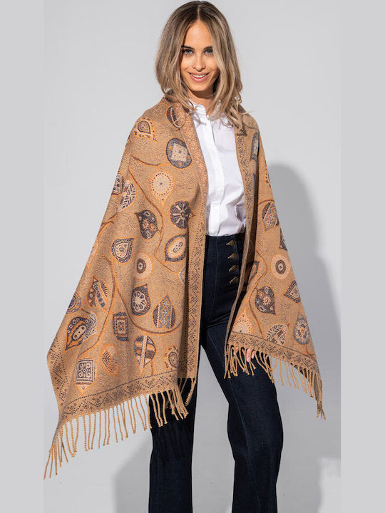 Hermosa Women's Brown Scarf