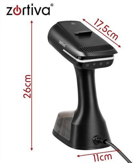 Ръчна Парочистачка за Дрехи 1400 W с Резервоар 270 ml Сива