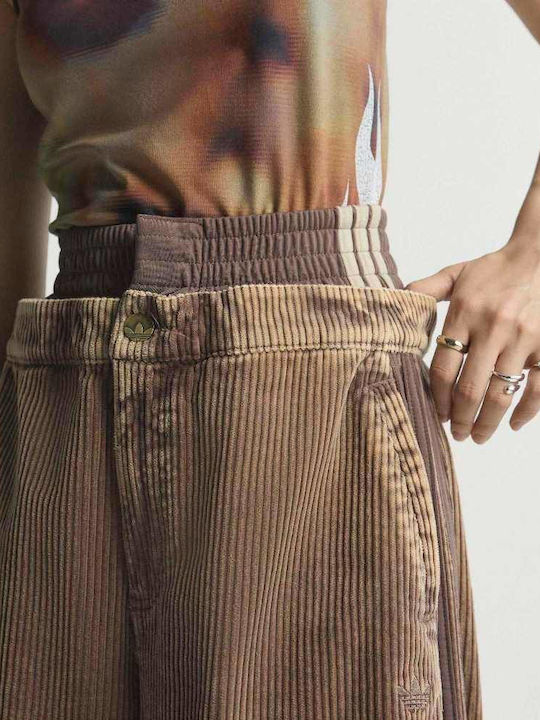 adidas Damen-Cordhose Braun
