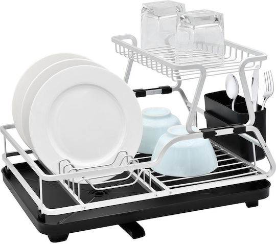 Hausberg Scurgător Pentru Chiuvetă din Aluminiu 51.5x30.2x26.5cm Hausberg Scurgător Pentru Chiuvetă din Aluminiu 51.5x30.2x26.5cm
