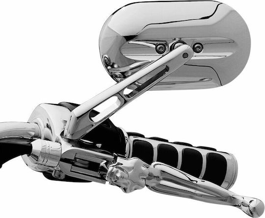 Kuryakyn Motorradrückspiegel 2Stück Silber