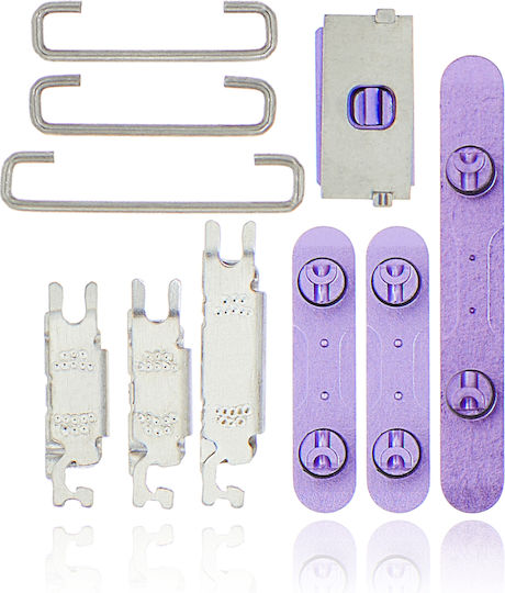 Hard Buttons Power Volume Switch Iphone 12 Purple