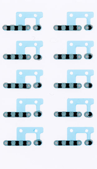 Loudspeaker Mic Mesh Iphone 12 12 Pro Black 10 Pack