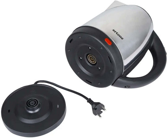 Електрическа кана 1.8 л 1500 W Сребриста
