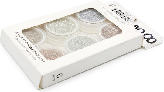 Global Fashion Nageldekorationsset 6 Stück 20802