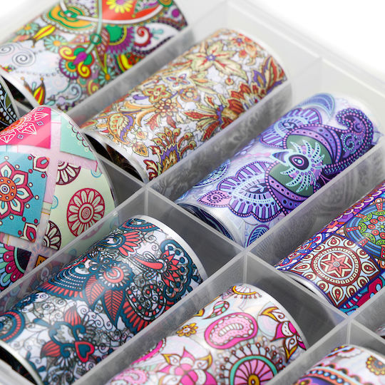 Global Fashion Foil Set 10 Pieces Colored 39