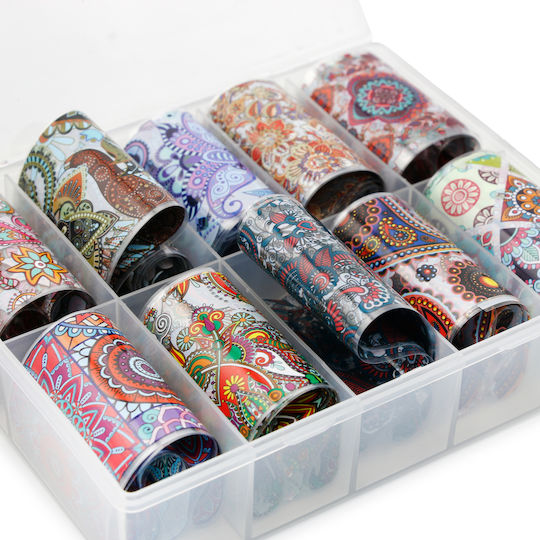 Global Fashion Foil Set 10 Pieces Colored 44
