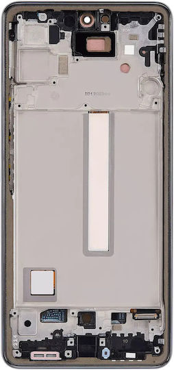 Oled Assembly Frame Samsung Galaxy A53 5g A536 2022 6.46" Aftermarket Plus Black