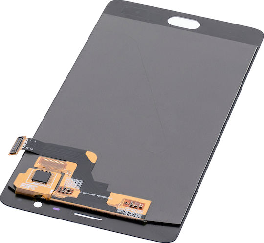 Ansamblu OLED fără ramă OnePlus 3 OnePlus 3T Aftermarket Plus Negru