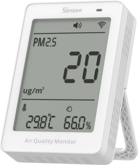 Sonoff AirGuard PM2.5/PM10 Μετρητής Αερίου PM2.5