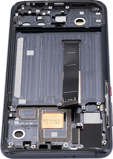 Oled модул с рамка за Xiaomi Mi 9 Pro Aftermarket Plus титаниево черен