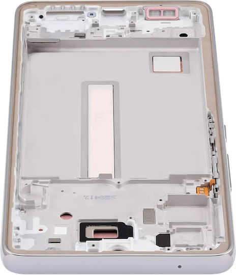 Ansamblu OLED cu Ramă Samsung Galaxy A53 5G A536 2022 6,46" Aftermarket Plus Alb