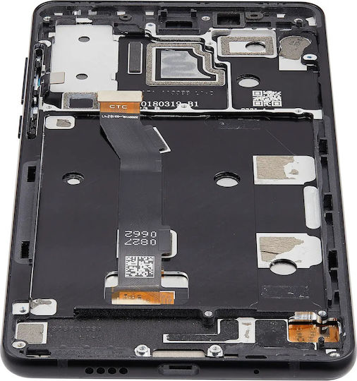 Lcd Assembly Frame Xiaomi Mi Mix 2s Aftermarket Plus Black