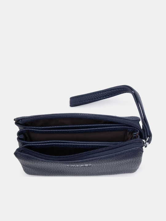 Large Women's Wallet Navy Blue