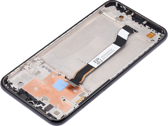 LCD-Baugruppe mit Rahmen für Xiaomi Redmi Note 8 Redmi Note 8 2021 Aftermarket Plus Space Black
