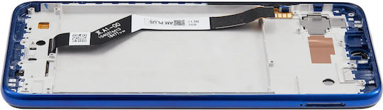 LCD-Baugruppe mit Rahmen für Xiaomi Redmi Note 7 7 Pro Aftermarket Plus Neptune Blue