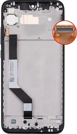 Lcd Assembly Frame Xiaomi Redmi Note 7 7 Pro Aftermarket Plus Space Black