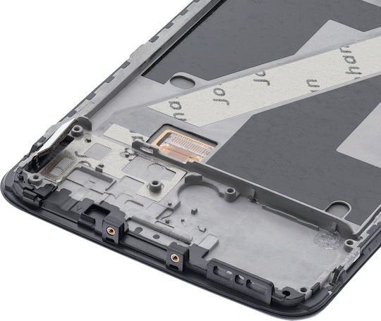 Oled Assembly Frame Oneplus 5t Aftermarket Plus Black
