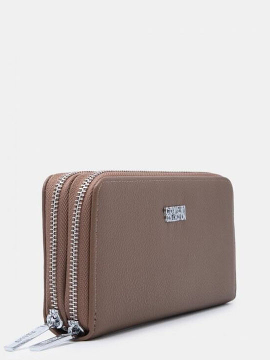 Large Beige Women's Wallet