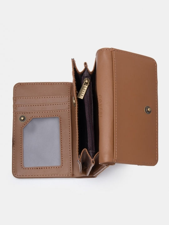 Brown Fabric Women's Wallet