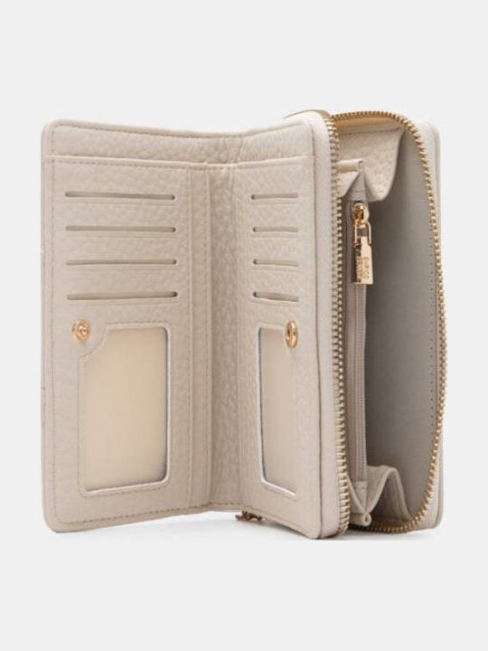 Large Beige Women's Wallet