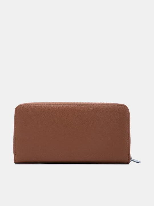 Large Women's Brown Wallet
