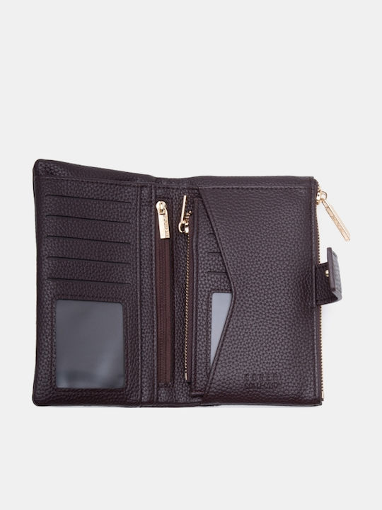 Large Brown Women's Card Holder
