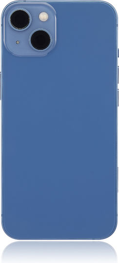 Backcover mit Kleinteilen für iPhone 13 US-Version, Aftermarket Plus, Blau