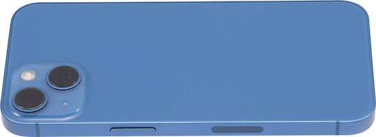 Backcover mit Kleinteilen für iPhone 13 US-Version, Aftermarket Plus, Blau