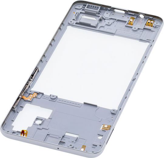 Carcasă Cadru Mijlociu Samsung Galaxy A51 4G A515 2019 Prism Crush Alb