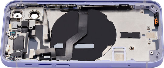 Back Housing W Small Parts Iphone 12 Mini Us Version Aftermarket Plus Purple