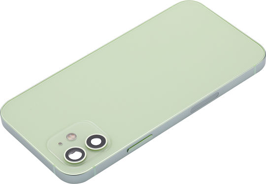 Back Housing W Small Parts Iphone 12 Us Version Aftermarket Plus Green