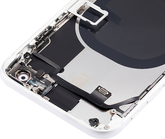 Back Housing W Small Components Pre-installed Iphone Se 2020 No Logo Aftermarket Plus White