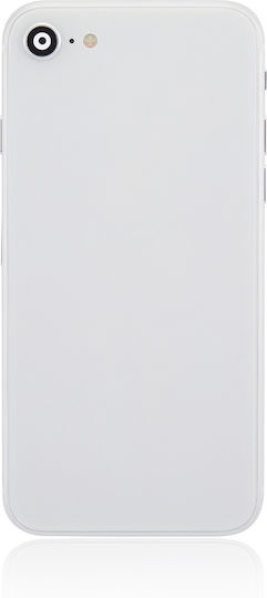 Back Housing W Small Components Pre-installed Iphone Se 2020 No Logo Aftermarket Plus White