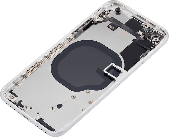 Back Housing W Small Components Pre-installed Iphone Se 2020 No Logo Aftermarket Plus White