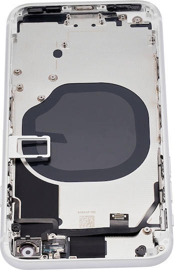 Back Housing W Small Components Pre-installed Iphone Se 2020 No Logo Aftermarket Plus White
