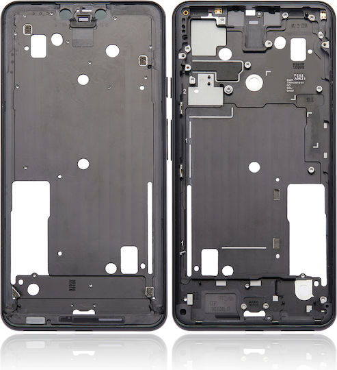 Само средна рамка за Google Pixel 3 XL в цвят Just Black
