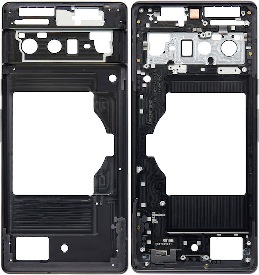 Mid-frame Housing Google Pixel 6 Pro Stormy Black