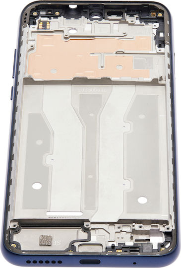 Mid-frame Housing Motorola Moto G Play Xt2093 2021 Misty Blue