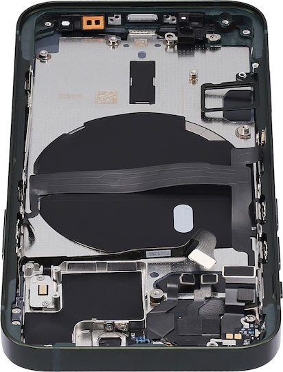 Carcasă Spate Cu Piese Mici iPhone 13 Mini Versiunea SUA Aftermarket Plus Verde Alpin
