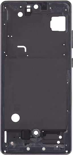 Mittelrahmengehäuse Samsung Galaxy A71 5G UW A716V 2020 Prism Cube Schwarz