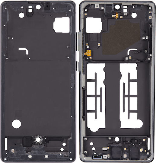 Mittelrahmengehäuse Samsung Galaxy A71 5G UW A716V 2020 Prism Cube Schwarz