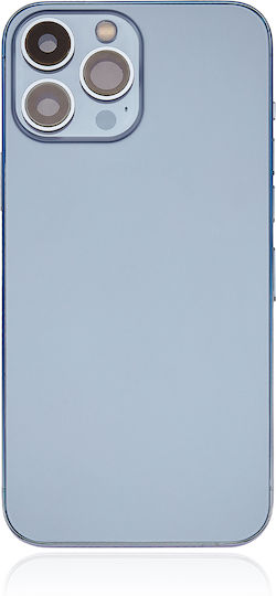 Rückgehäuse mit Kleinteilen für iPhone 13 Pro Max US-Version Aftermarket Plus Sierra Blue