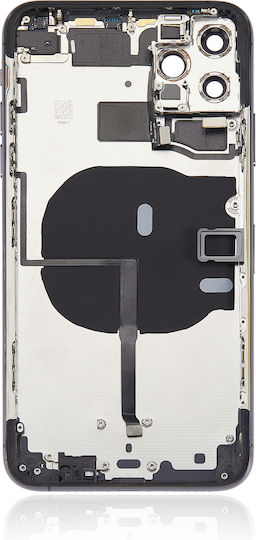 Back Housing W Small Components Pre-installed Iphone 11 Pro Max No Logo Aftermarket Plus Space Gray