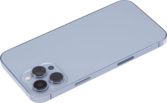 Rückgehäuse mit Kleinteilen für iPhone 13 Pro Max US-Version Aftermarket Plus Sierra Blue