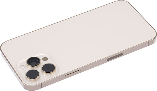 Back Housing W Small Parts Iphone 13 Pro Max Us Version Aftermarket Plus Gold