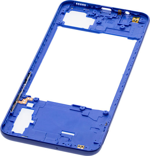 Mittelrahmengehäuse Samsung Galaxy A70 A705 2019 Aftermarket Plus Blau